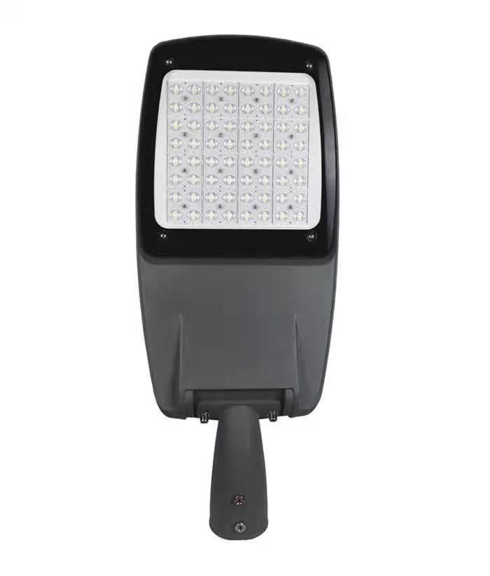 140lm/W 100W 6500K IP66 Ik08 Asymmetric Street Optics Timing Dimming PMMA Lens Best LED Street Light ENEC Certified