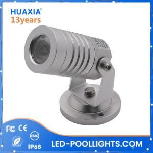Aluminum 3W RGB 3in1 LED Garden Light with Round Base