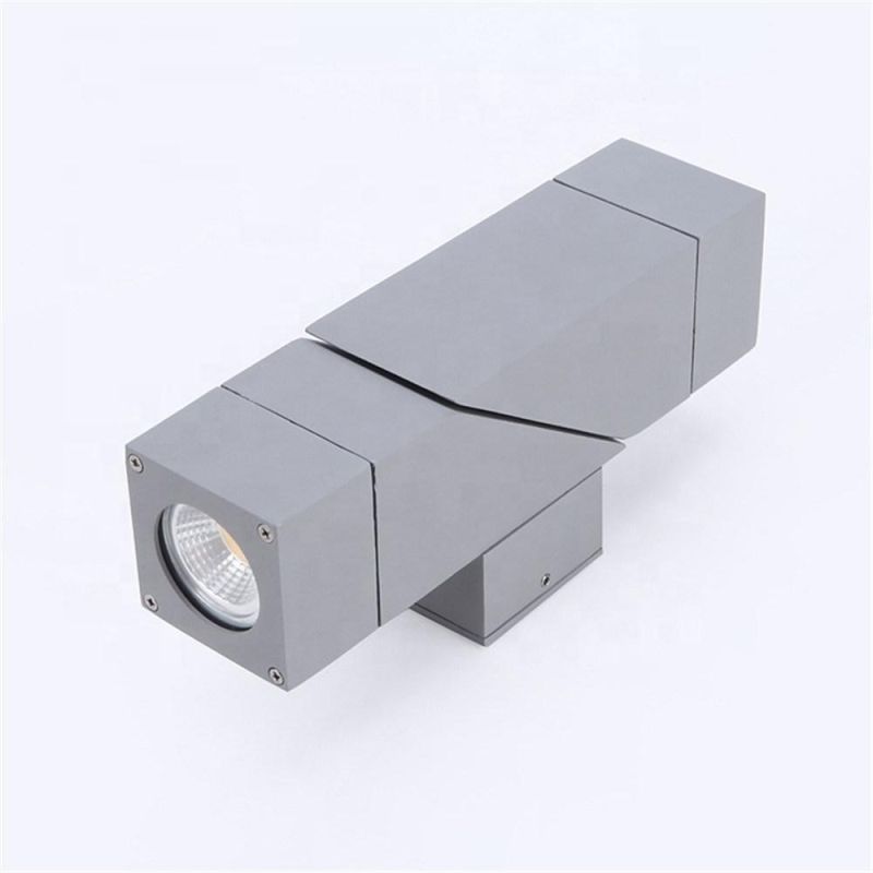 Rotate Aluminum Housing GU10 Bulb Outdoor LED Street Light