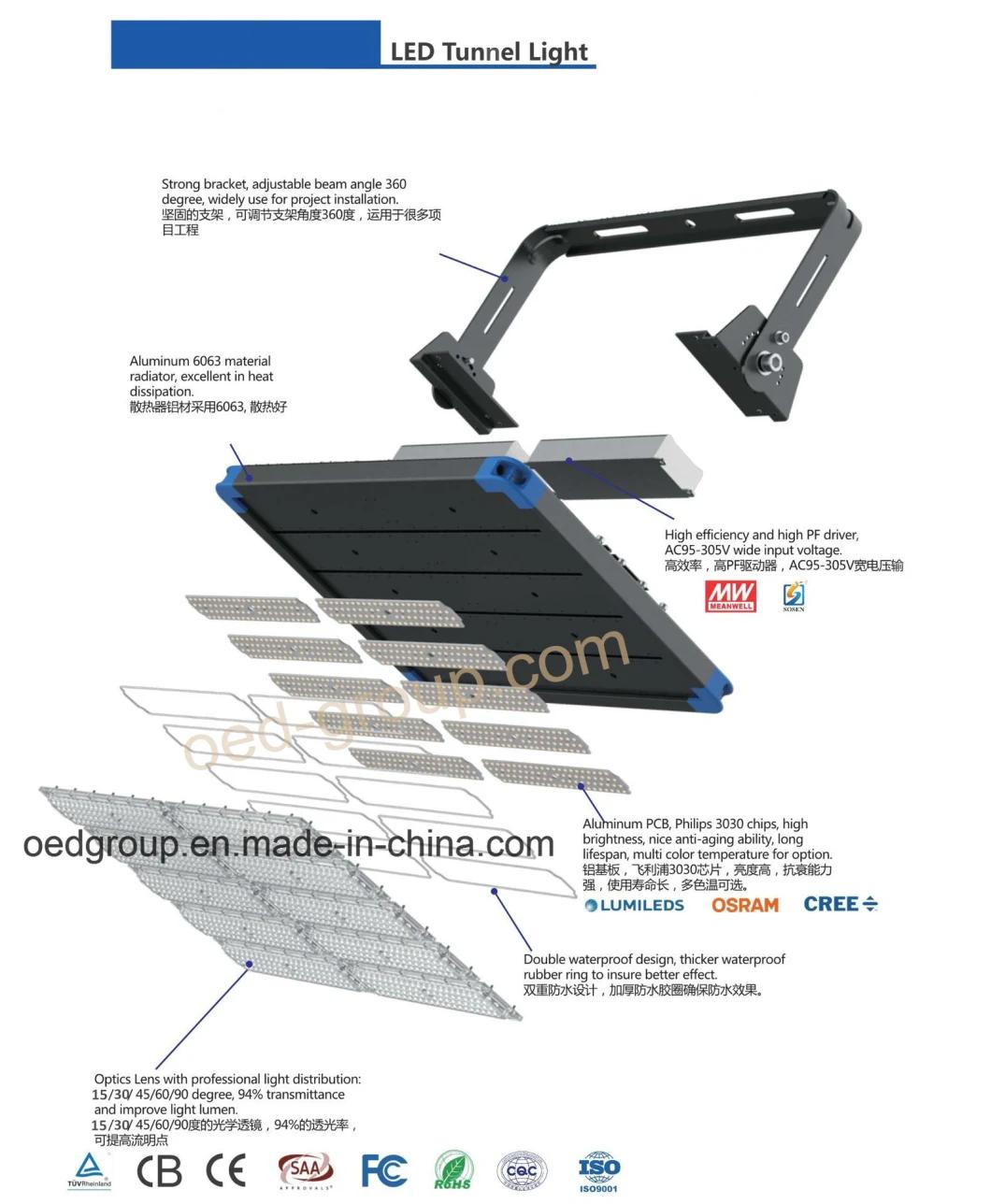 5 Years Warranty Weather Proof Module LED Tennis Court Lighting IP66 600W Sports Field Lighting