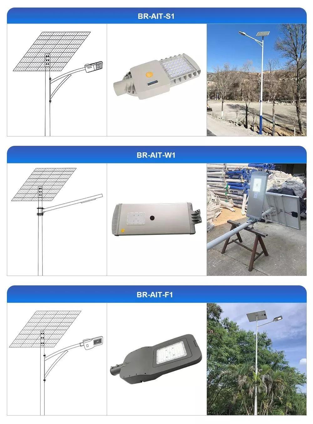 Lithium Battery Built in All in Two Solar Street Light