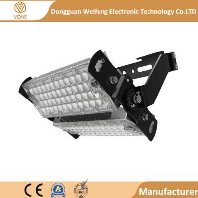 360W 480W 600W 800W LED Reflector Industrial Parking Lot Flood Light with Driver on The Ground IP66 Waterproof Outdoor