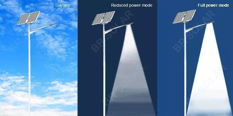 Hot Selling 6-8m Pole 30W-120W LED Solar Street Light