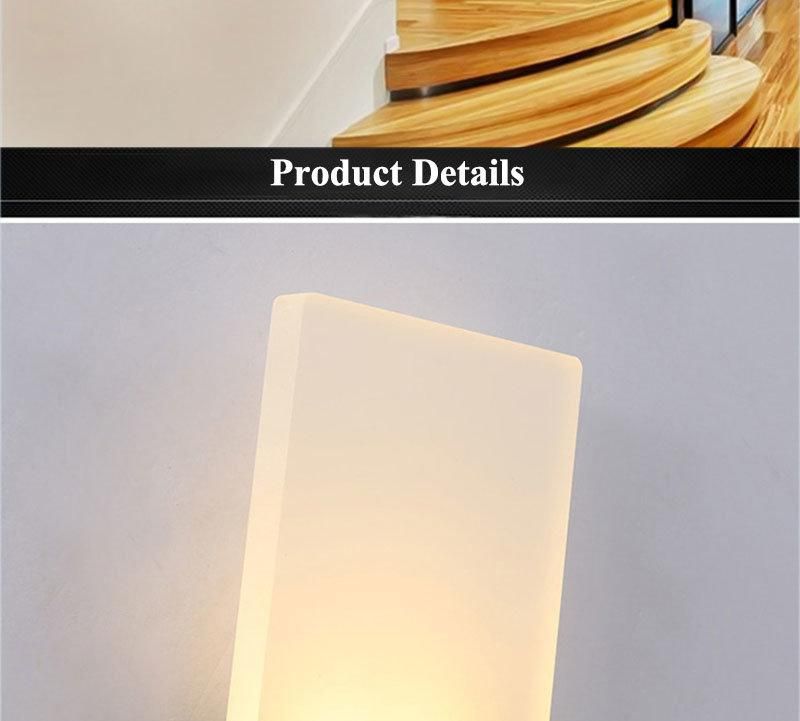 Hotel Fashion 3W 6W Cool White Simple Modern Indoor Decorative Bedside LED Wall Light