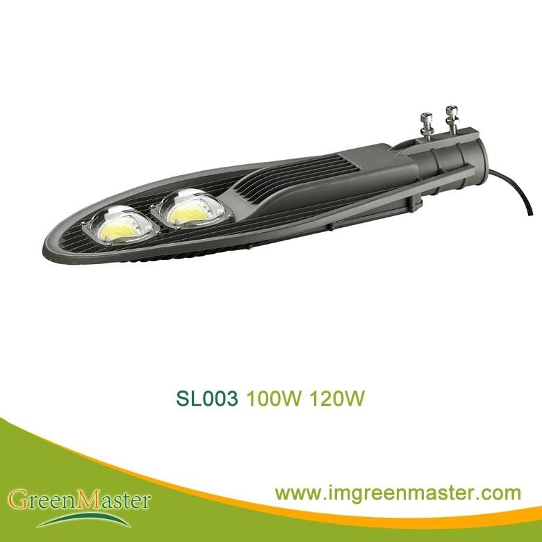 SL003 150W High Quality Tempered Glass COB LED Street Light