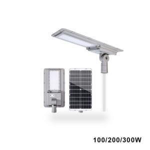 Outdoor Water Proof IP66 Solar Street Light 100W 200W 300W Solar Light for Road