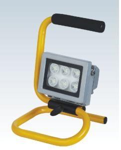 GS, CE Eco-Friendly IP65 Portable 6X1w LED Flood Light for Outdoor
