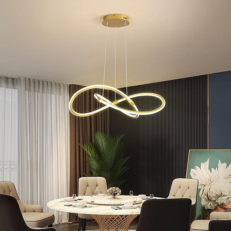 2022 New Product Hot Selling Gold Modern Chandelier Bedroom Pendant Light