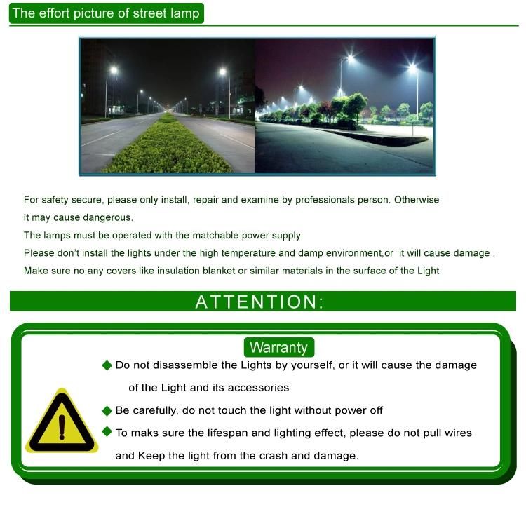 New Design Road Project Lighting 40W 60W 80W 100W 150W 200W LED Street Light Outdoor