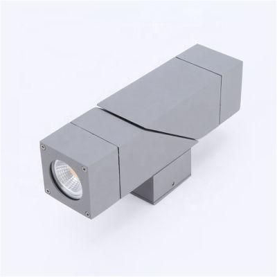 Rotate Aluminum Housing GU10 Bulb Outdoor LED Street Light