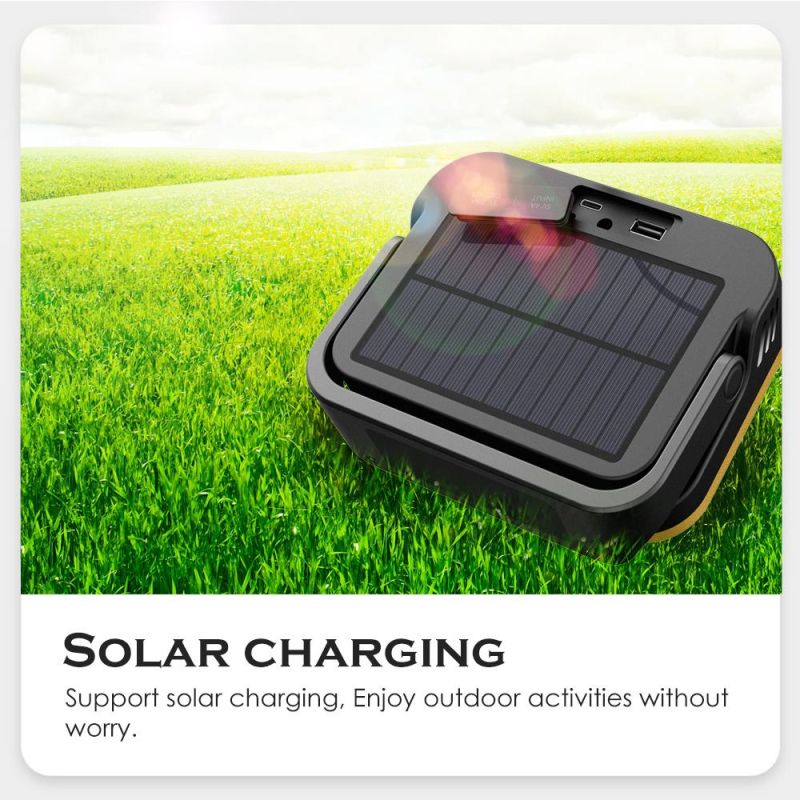 Portable Outdoor Waterproof Rechargeable Picnic Camping LED Solar Flood Light