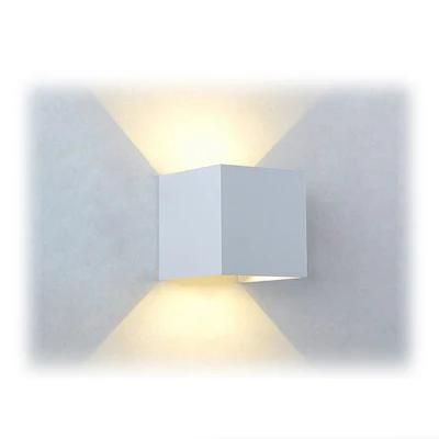 2019 Hot Selling Modern Indoor Diammable Wall Lamp LED Lumimaire Aisle Square Wall Sconce Bedroom LED Wall Lights