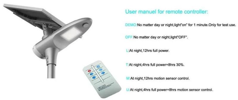 6000lm Solard LED Street Light