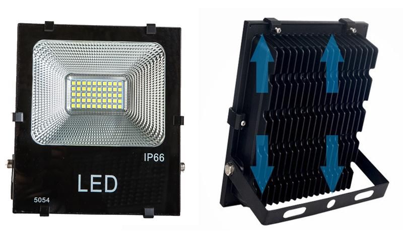 Hairolux IP65 Waterproof Outdoor LED Lights Railway Engineering 30W 50W 100W Reflector LED Flood Light Supplier