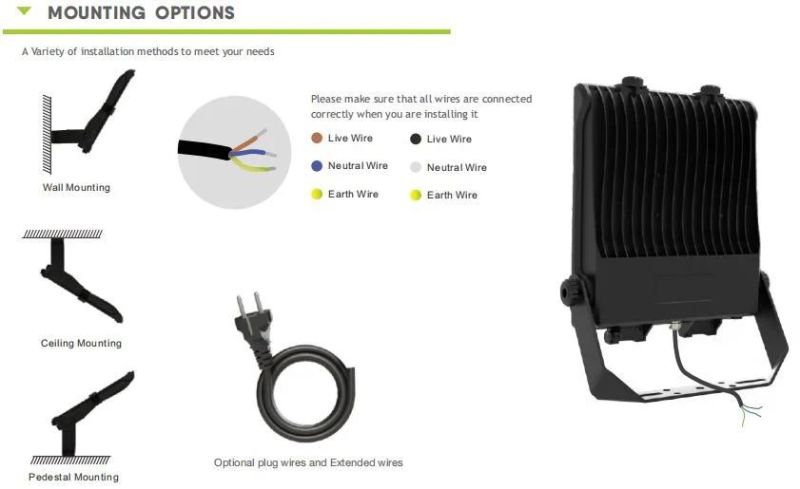 Factory Price for Football Courts Lighting LED Stadium Lights Flood Lights