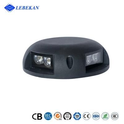 Outdoor IP68 3W LED Underground Lnground Floor Recessed Side Black Ground Stair Step LED Underground Light LED Landscape Lights 2W 3W 4W 6W 8W