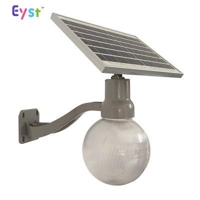 Popular Outdoor Solar Light IP65 6W/9W Three Kinds of Lamp Shade for Garden Lighting