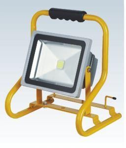 GS, CE Portable IP65 30W LED Floodlight with Cable and Plug for Outside Lighting