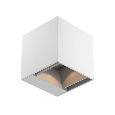 IP54 Outdoor Adjustable up and Down Cube LED Wall Lamp