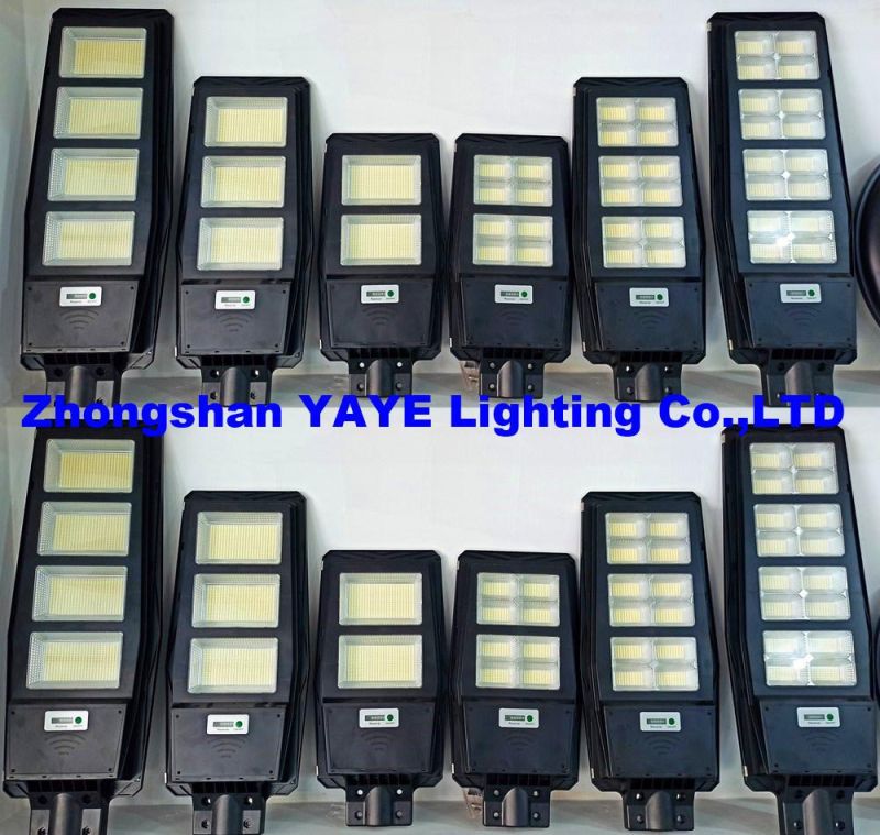 Yaye Solar Manufacturer Factory Hot Sell 1000W/800W/600W/500W/400W/300W/200W/150W/100W LED Outdoor Street All in One Camera Wall Flood Garden Road Light