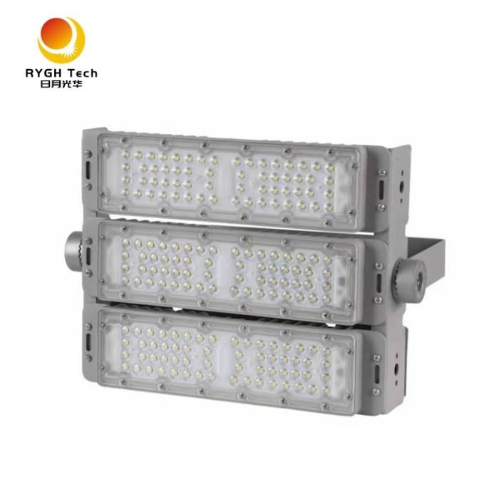 Waterproof IP65 Adjustable Modular Aluminum Flood Light 150W LED Tunnel Lamp