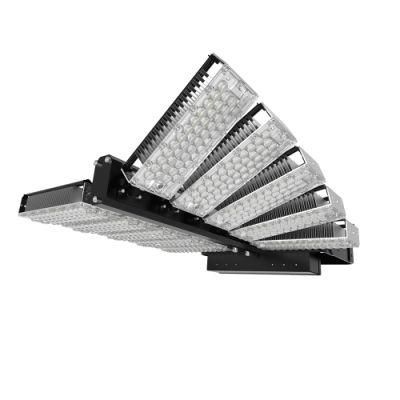 2020 New Product SMD Super Bright Outdoor LED Stadium Light 160lm/W 5 Years Warranty Adjustable 1200W LED Flood Light