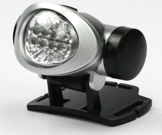 Mini Size 8 LED Headlamp Flashlight Running Hiking Camping Home Improvement Ipx6 Water Resistant Headlight Head Light Cap Lamp