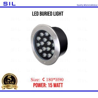 LED Landscape Underground Light 12W IP68 Waterproof Outdoor Buried Garden Garden Path Spot Recessed in Ground Lighting