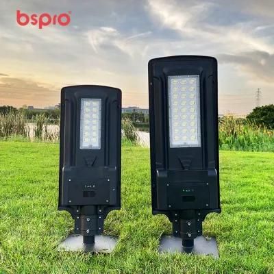 Bspro Factory Good Price All in One Lights Outdoor Monocrystalline Lighting Solar Street Light