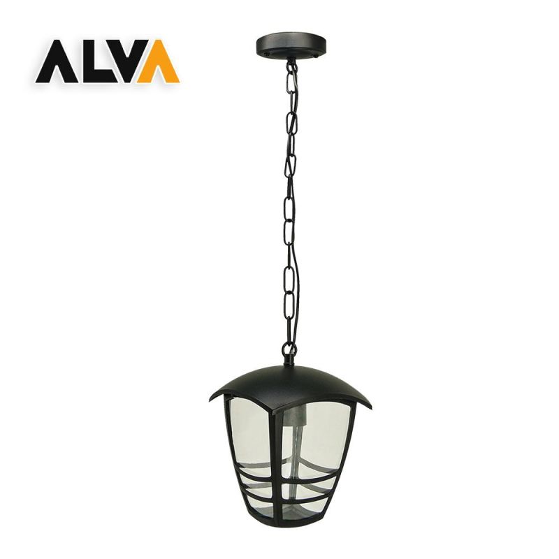 Aluminium Powder Coating Black E27 Max 60W Pendant Lamp Ceiling Lights for Outdoor