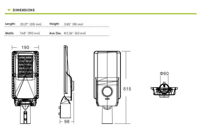 High Quality 5 Years Warranty 40 Watt Outdoor Light Good Price 40W Road Lamp