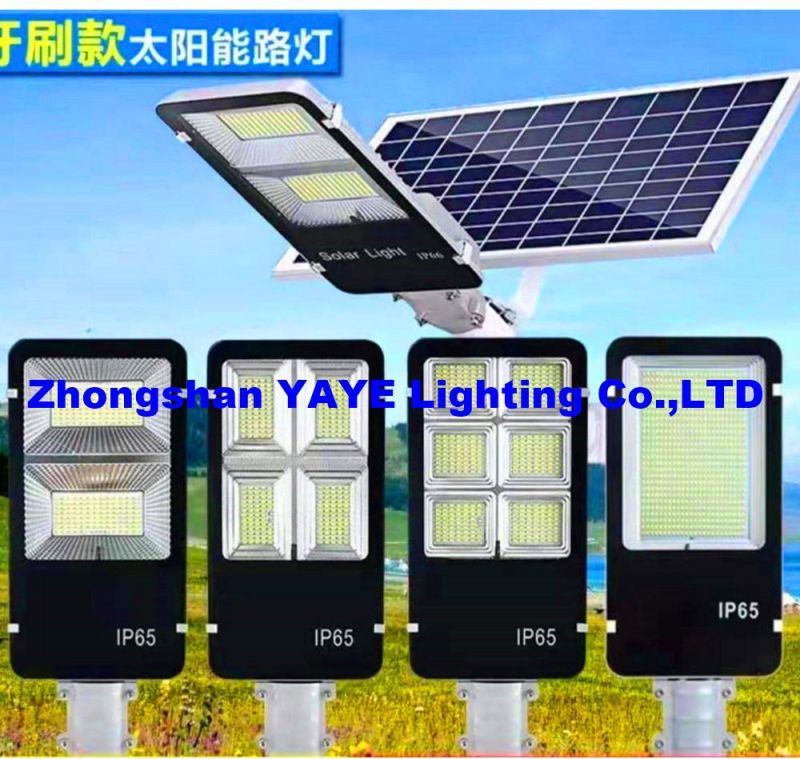 Yaye Hot Sell CE/RoHS 100W/150W/200W/250W/300W/400W/500W/600W/800W/1000W COB SMD Integrated IP67 Outdoor Solar LED Street Road Light with 20 Years Production