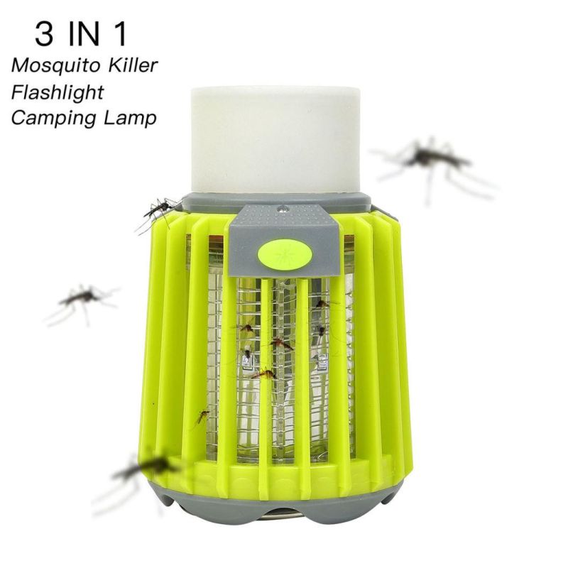 IP67 Waterproof USB Rechargeable Mosquito Repellent Lamp Killer Light