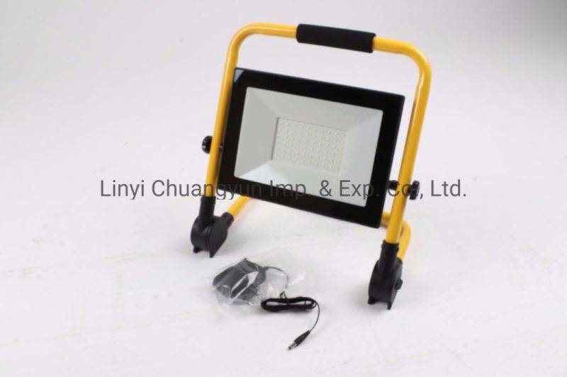 Rechargeable LED Floodlight with Battery for Night Work IP65 10W