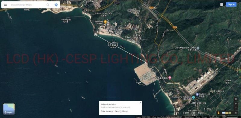 IP68 Marine Grade LED Flood Lights Spot LVD Meanwell Hlg LED Marine Searchlight 400W 5000K