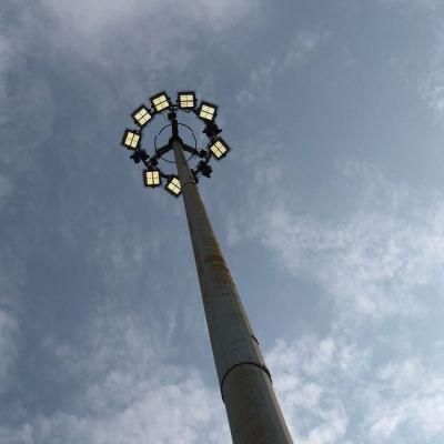 Ala 25m Outdoor 600W LED Flood Light Customized High Mast Light