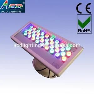 36*1W RGB LED Wall Washer Light, Outdoor LED Flood Light, LED Waterproof Wall Washer