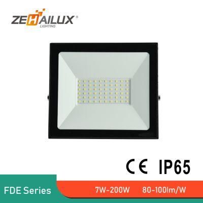 50W Flat Energy Saving LED Floodlight with CE/EMC/LVD/RoHS