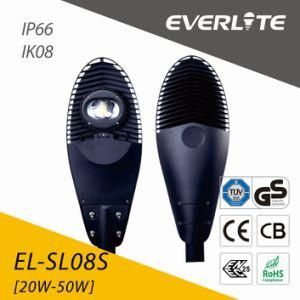 Everlite 50W COB LED Street Lamp with IP66 Ik08