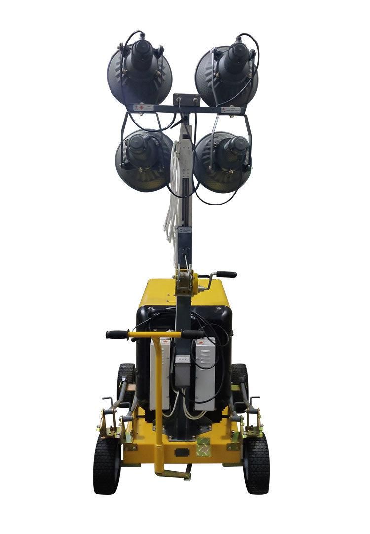 Metal Halide Lamp Light Tower with Diesel Generator