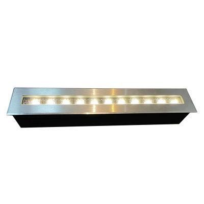 Recessed Linear Wallwasher Light IP67 Monochrome Light 12W Inground Light