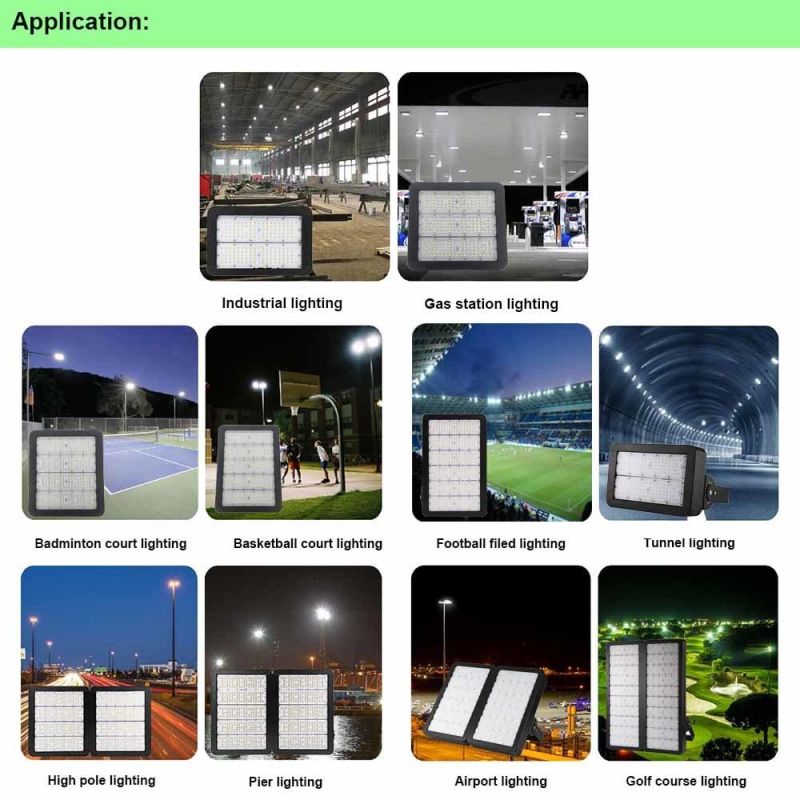 LED Sports Stadium Outdoor Lighting with RoHS Ce 150W LED Flood Light