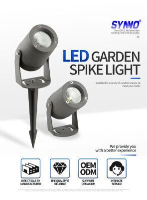 LED Outdoor High Quality Aluminum Spot Light with Spike Pathway Landscape Spitlight Garden Lighting