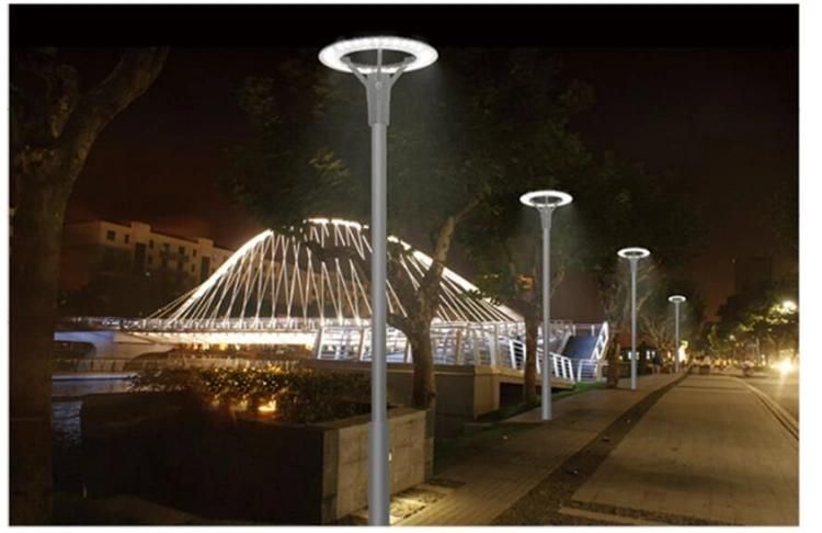 Home Outdoor LED Luminaria Fixture Aluminum Housing Outdoor IP65 Waterproof 40W Solar LED Garden Light