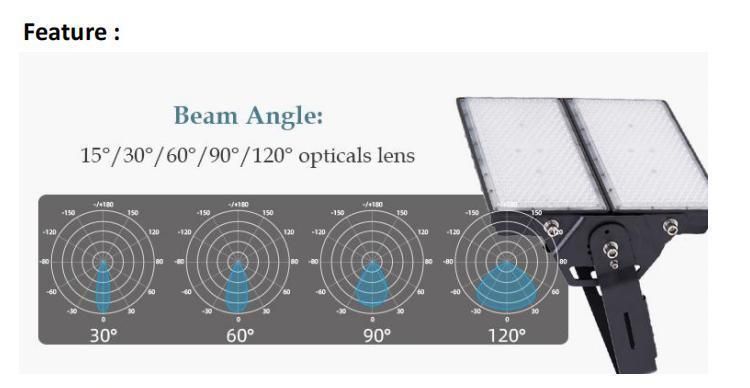 200W Professional Lighting Meanwell Driver 30000lm High Brightness LED Floodlight