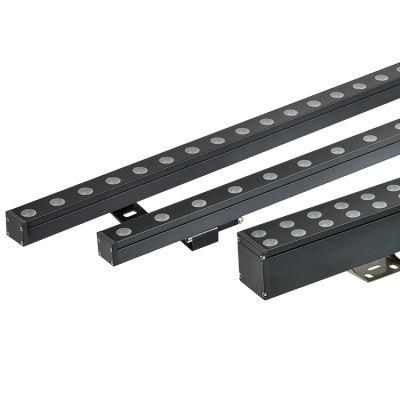 LED Outdoor Linear Wall Wash Light 100cm with Mounting Bracket 24W AC 90-230V Wide Working Voltage Waterproof IP65