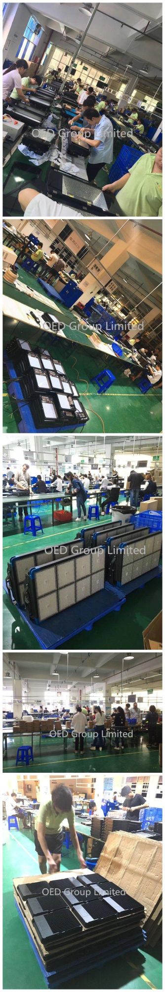 5 Years Warranty IP66 MW Driver 600W Airport Lighting LED Round Shape Square Flood Lighting