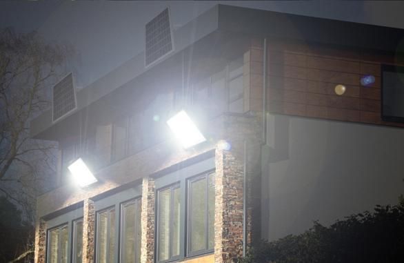 High Lumen 100W Integrated Solar Power LED Street Light