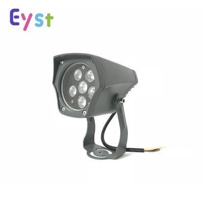 Professional Outdoor Decorative LED Lighting Camera Shape Waterproof Grade IP66 12W/24W 1800K-7500K RGB LED Flood Light