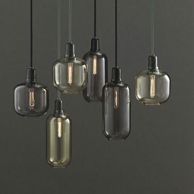 2022 Wholesale Customizable Color Modern Handmade Glass Pendant Light